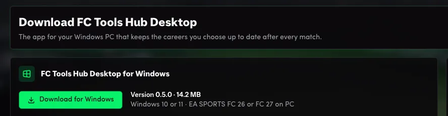 Guide de Live Tracker sur PC : ton mode Carrière FC 27 - FC Tools Hub